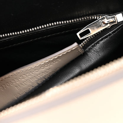 Balenciaga Smooth Calfskin Le Dix S Cartable Shoulder Bag Pearl Grey 7 of 14
