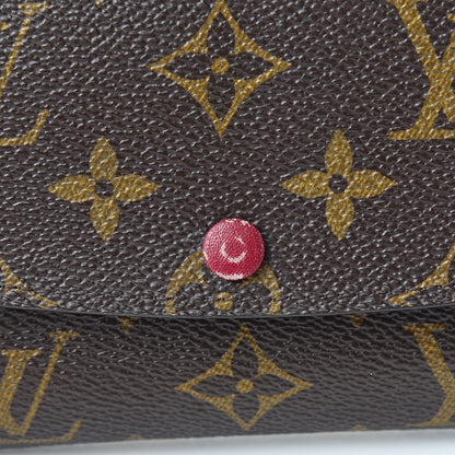 Louis Vuitton Monogram Emilie Wallet Fuchsia 8 of 11