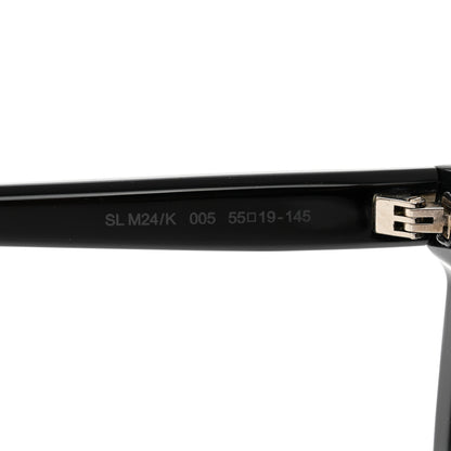 Saint Laurent Acetate SL M24 Sunglasses Black 5 of 9