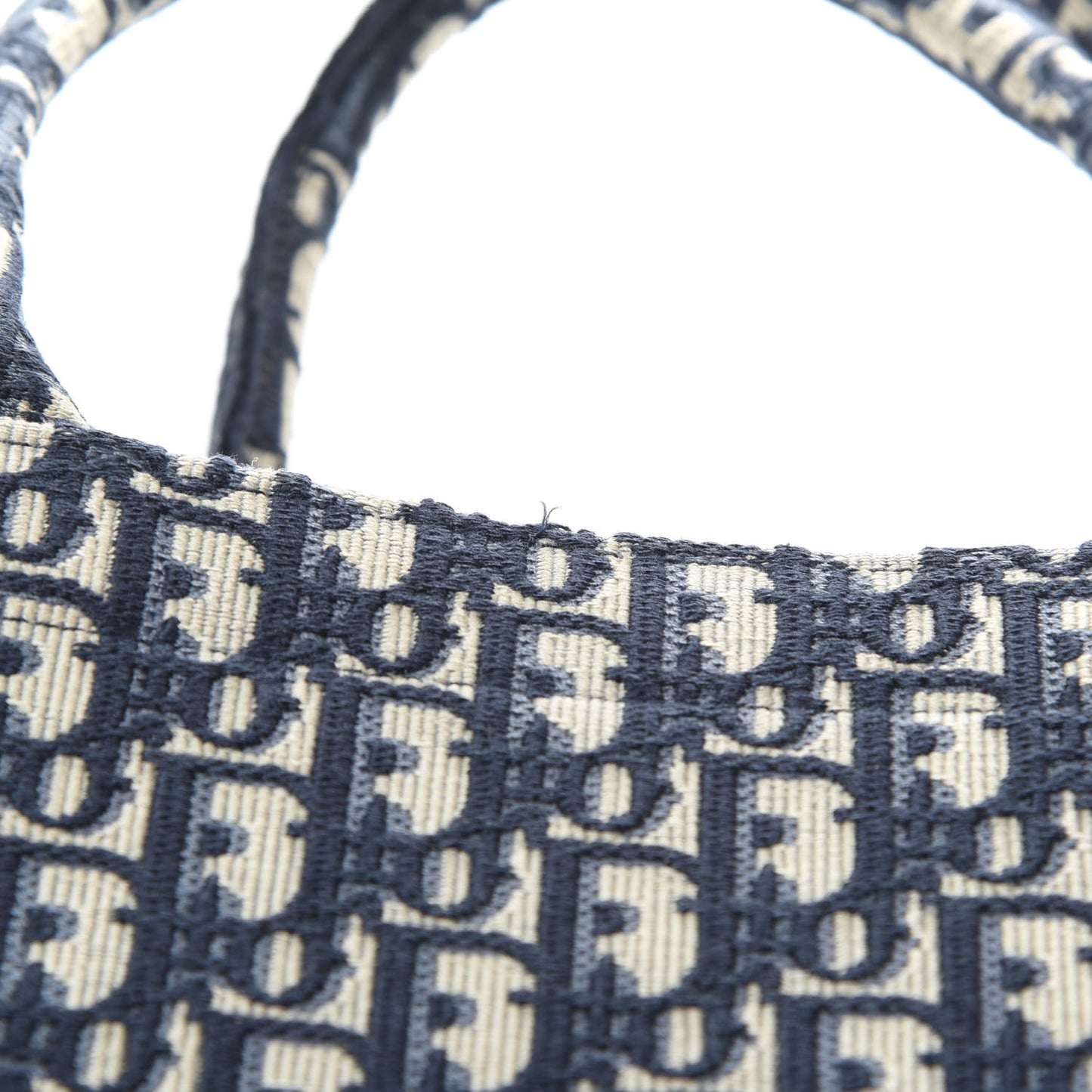 Oblique Book Tote Blue Multicolor