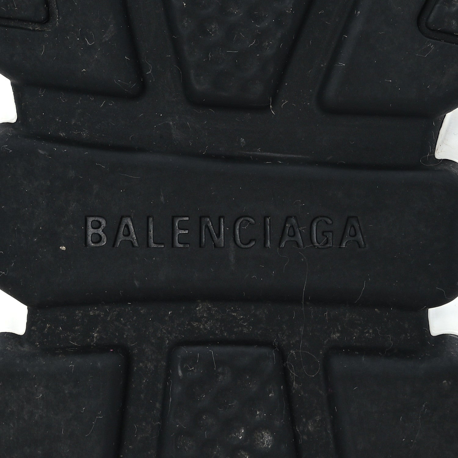 Balenciaga Neoprene Knit Womens Speed Clear Sole Sneakers 36 Black White 7 of 7