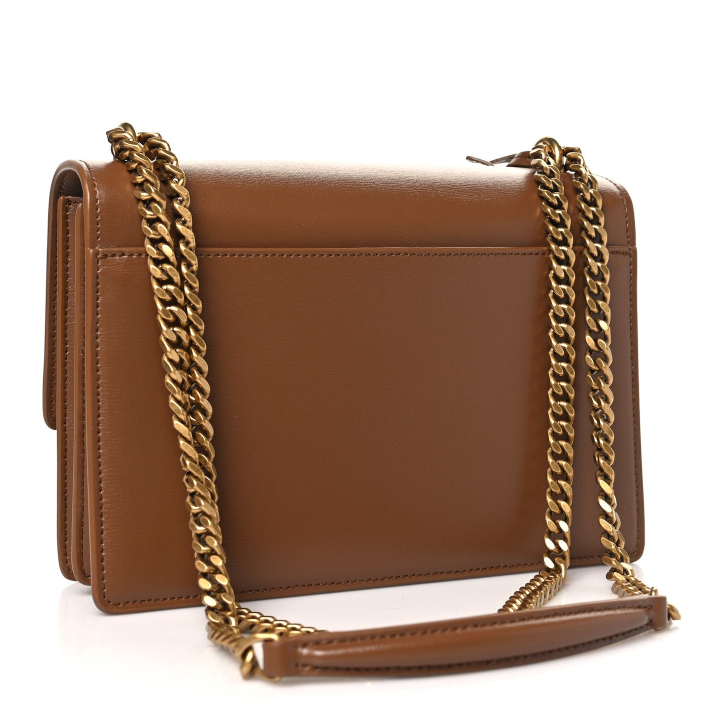 Smooth Calfskin Medium Monogram Sunset Satchel Fox