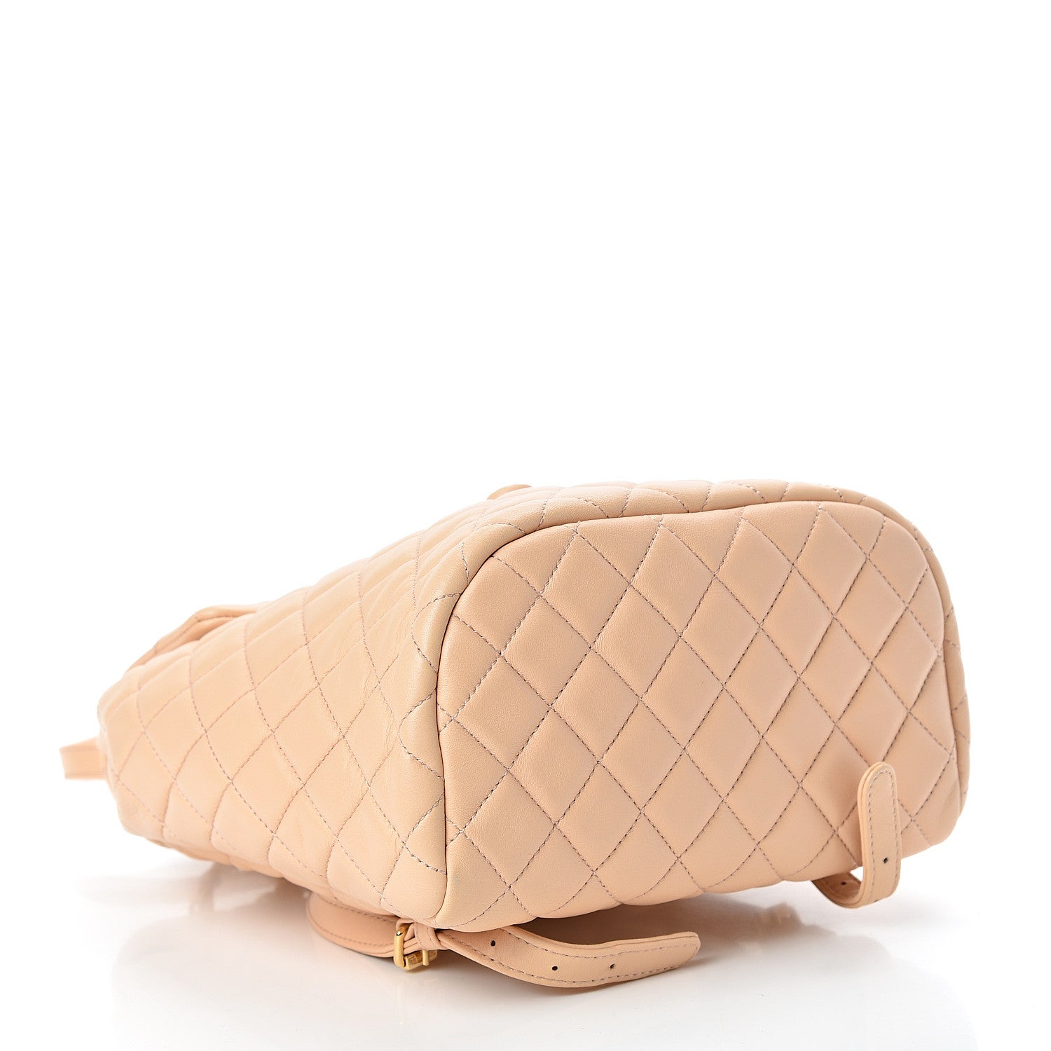 Chanel Lambskin Quilted Small Urban Spirit Backpack Beige 3 of 9