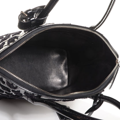 Louis Vuitton Patent Lambskin Fascination Lockit Black 5 of 7