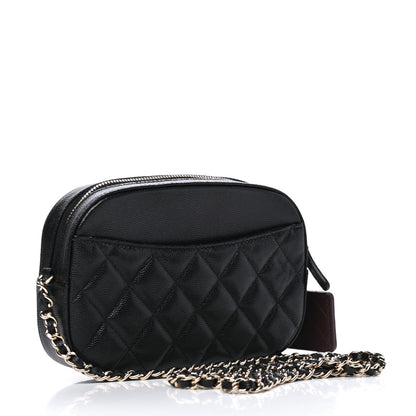 Chanel Caviar Quilted Vanity With Chain Black 3 of 7