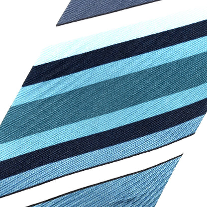 Hermes Silk Washington's Carriage Detail Twilly Gris Bleu Jean Jaune 5 of 7