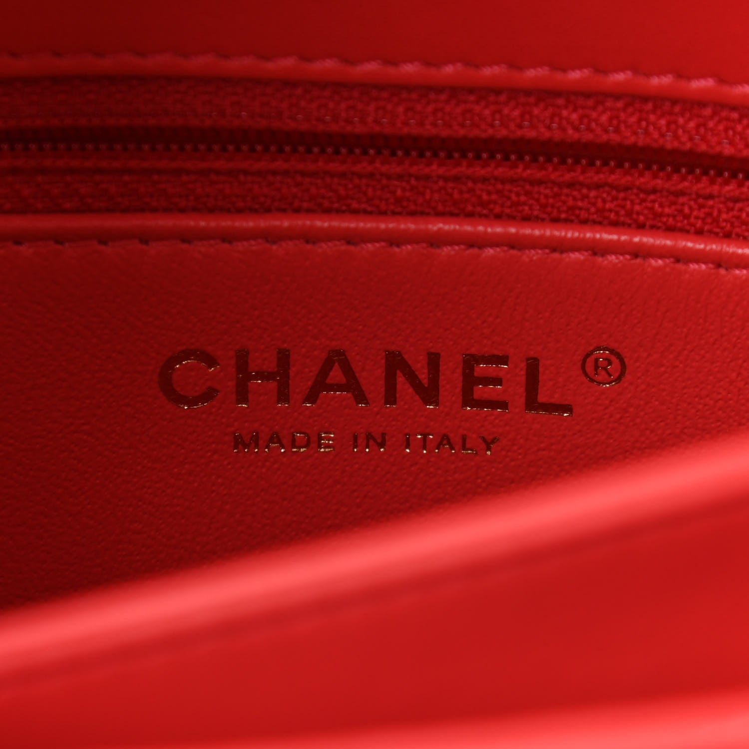 Chanel Lambskin Quilted Small Trendy CC Flap Dual Handle Bag Red 9 of 10