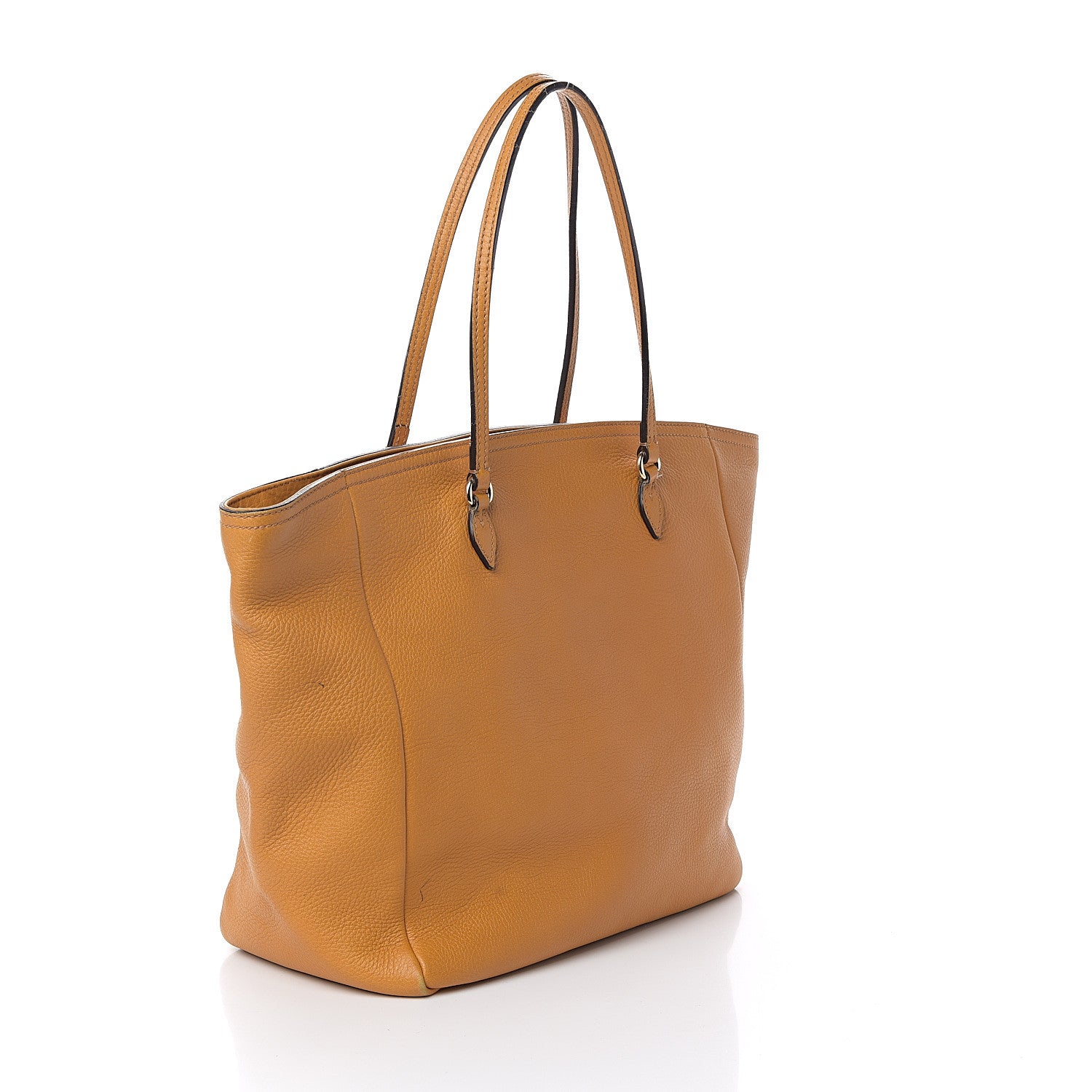 Gucci Calfskin Bree Zippered Tote Bumblebee 2 of 8
