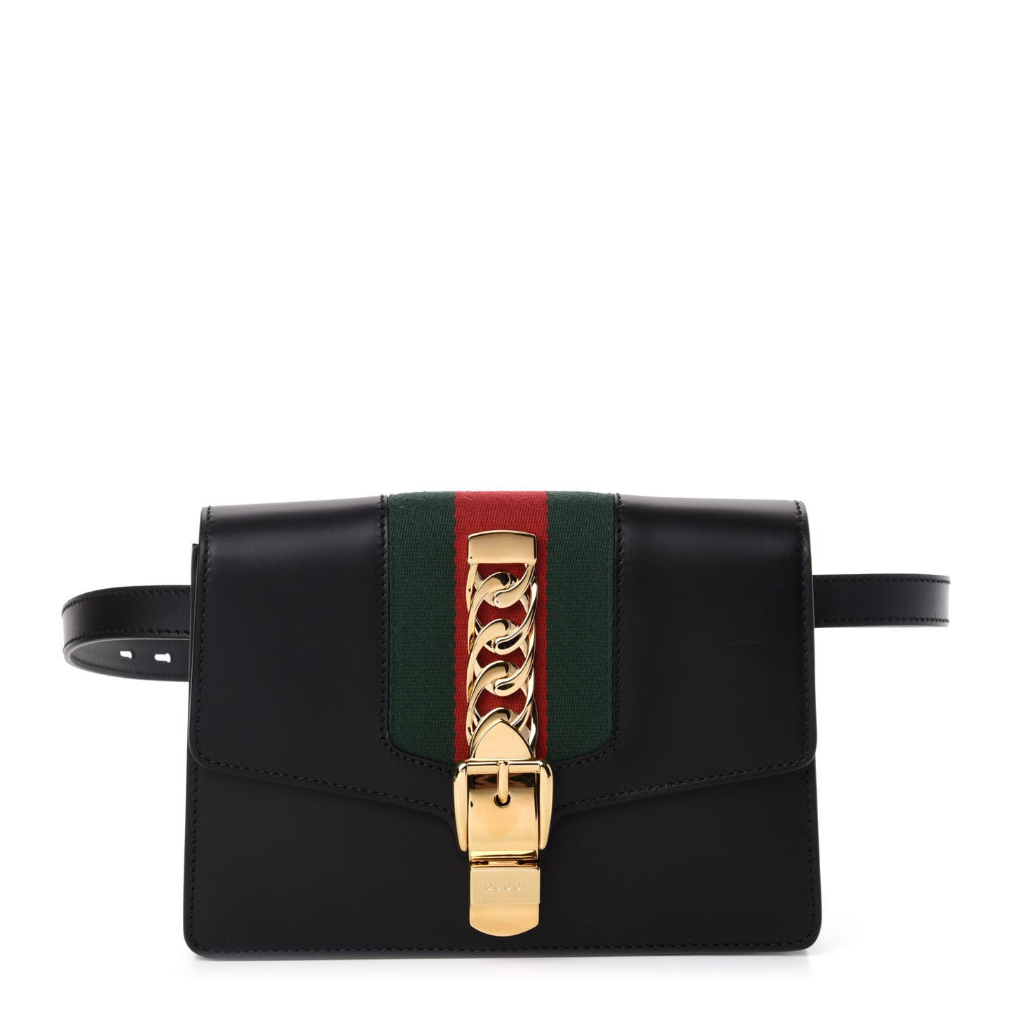 Calfskin Sylvie Belt Bag Black