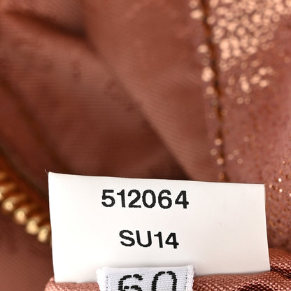 Stella McCartney Metallic Shaggy Deer Small Falabella Tote Copper 8 of 12