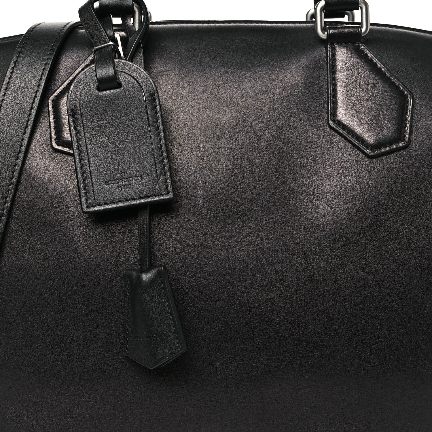Louis Vuitton Smooth Millesime Calfskin Lockit MM Black 1866023
