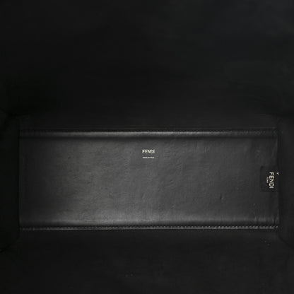 Fendi Vitello King Plexiglass Medium Fendi Sunshine Shopper Black 9 of 23