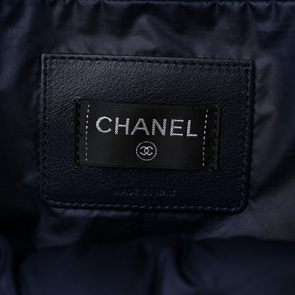Chanel Nylon Tweed Coco Neige Small Doudoune Backpack Ivory 6 of 12