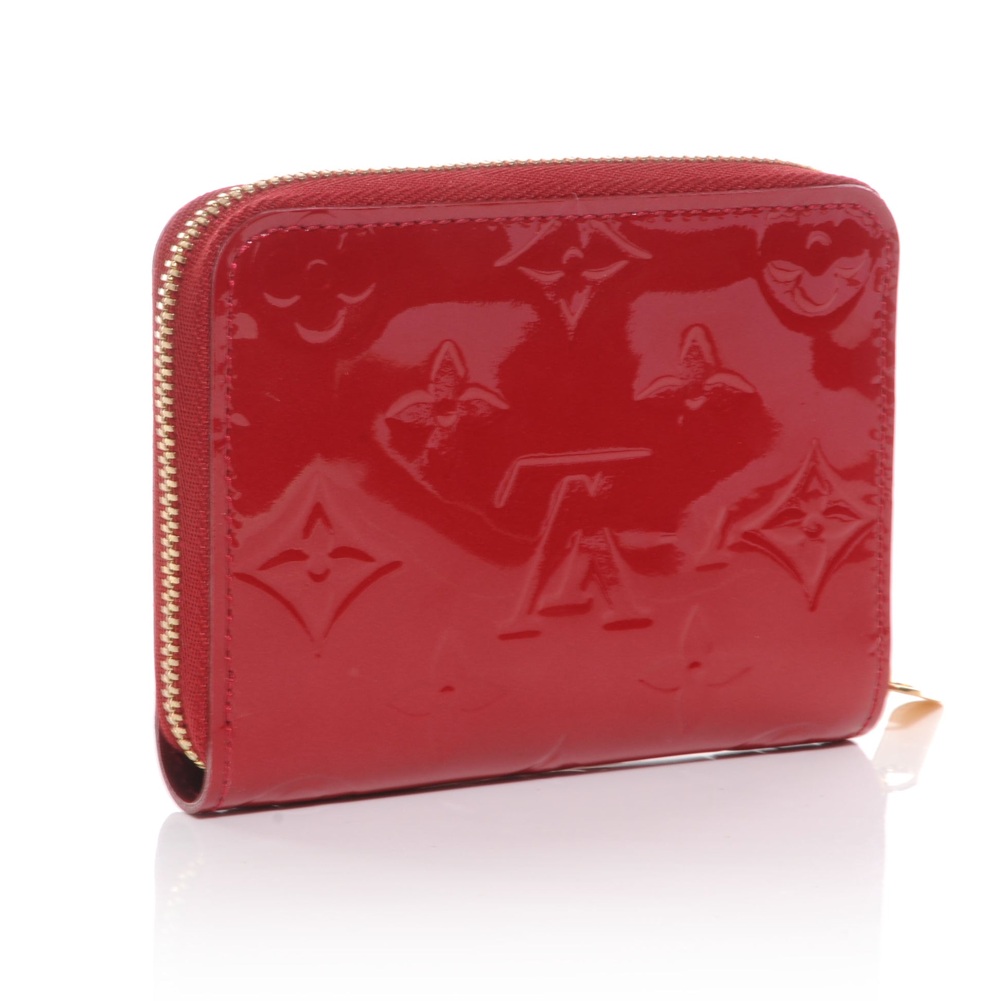 Louis Vuitton Vernis Zippy Coin Purse Pomme D'Amour 3 of 8