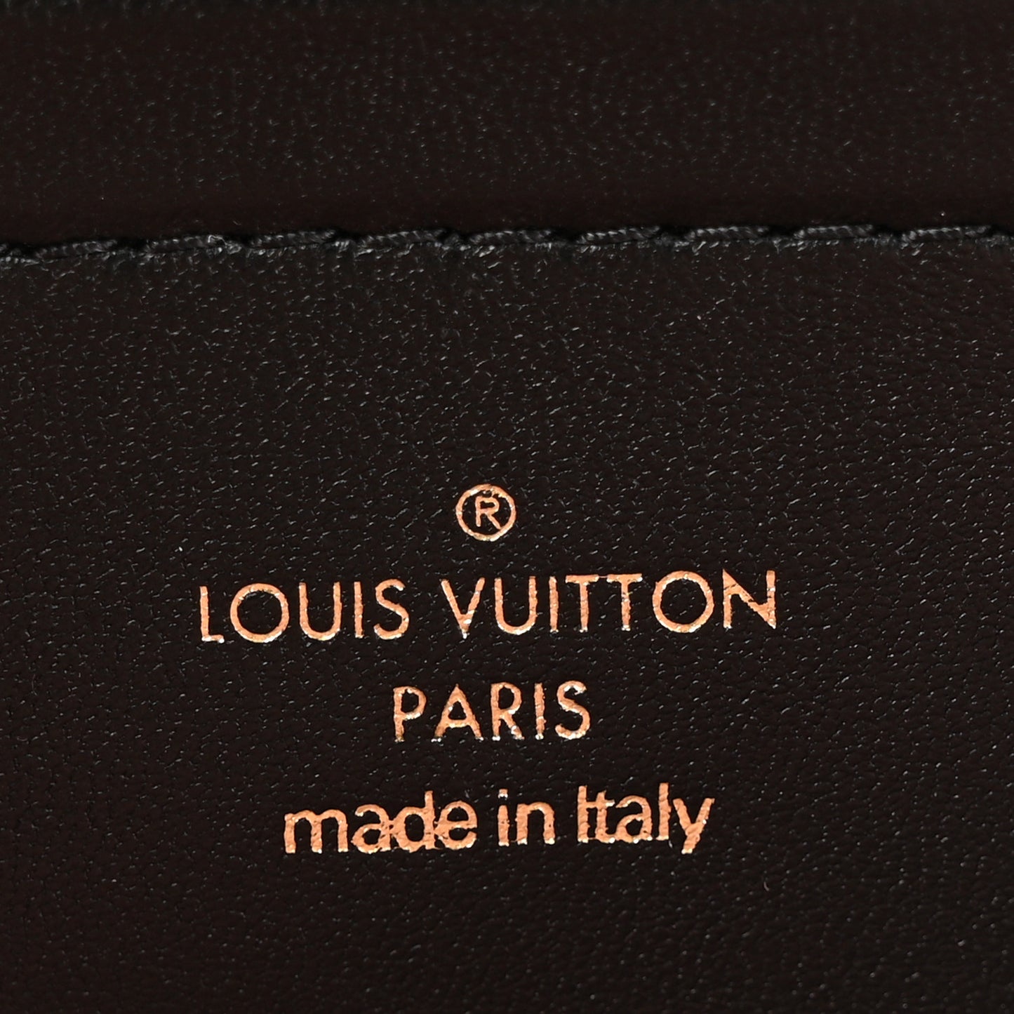 Lambskin Embossed Monogram Pochette Coussin Black