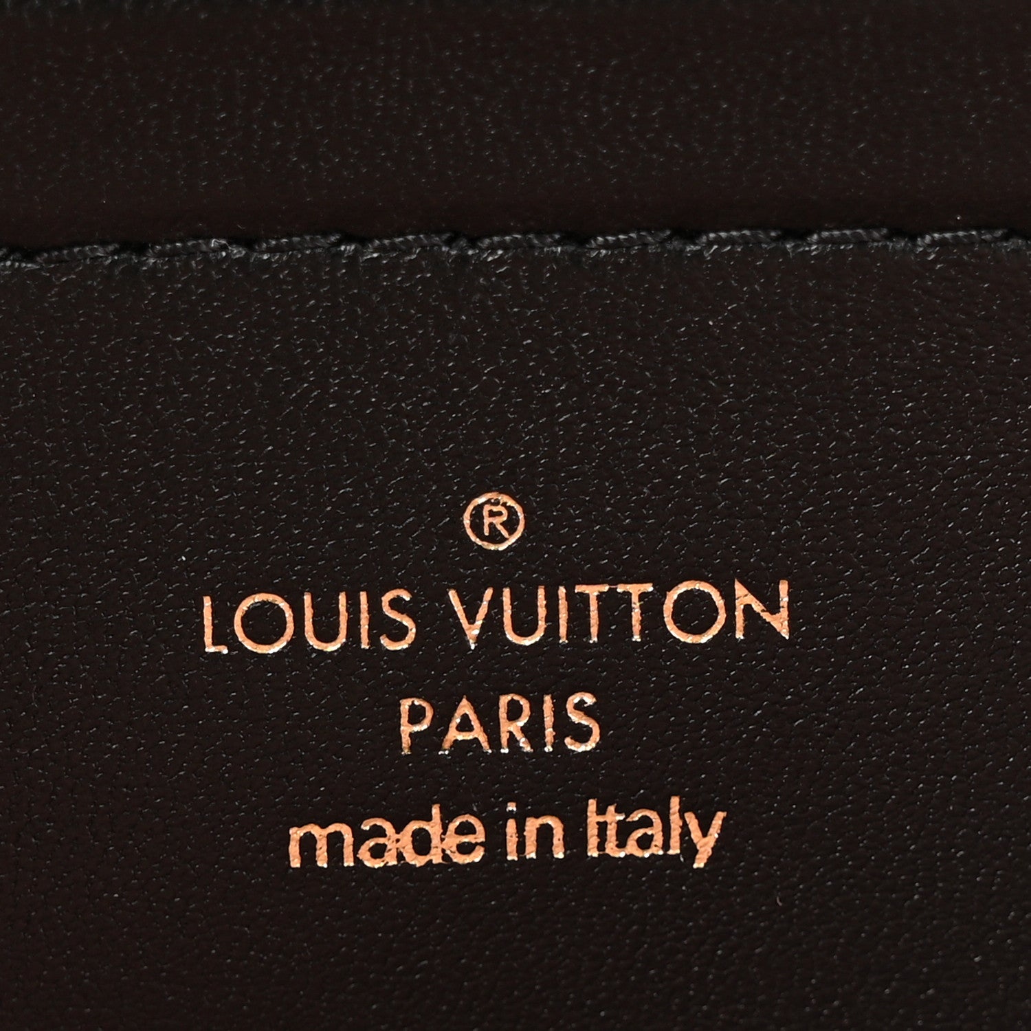 Louis Vuitton Lambskin Embossed Monogram Pochette Coussin Black 7 of 11