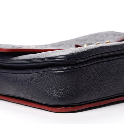 Louis Vuitton Empreinte Pochette Metis Marine Rouge 6 of 12