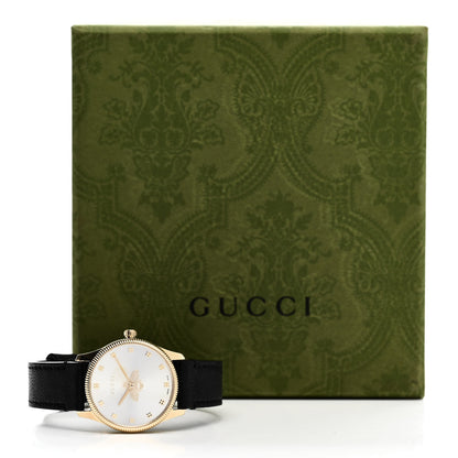 Gucci Stainless Steel Calfskin 29mm G-Timeless Bee Quartz Watch 5 of 5
