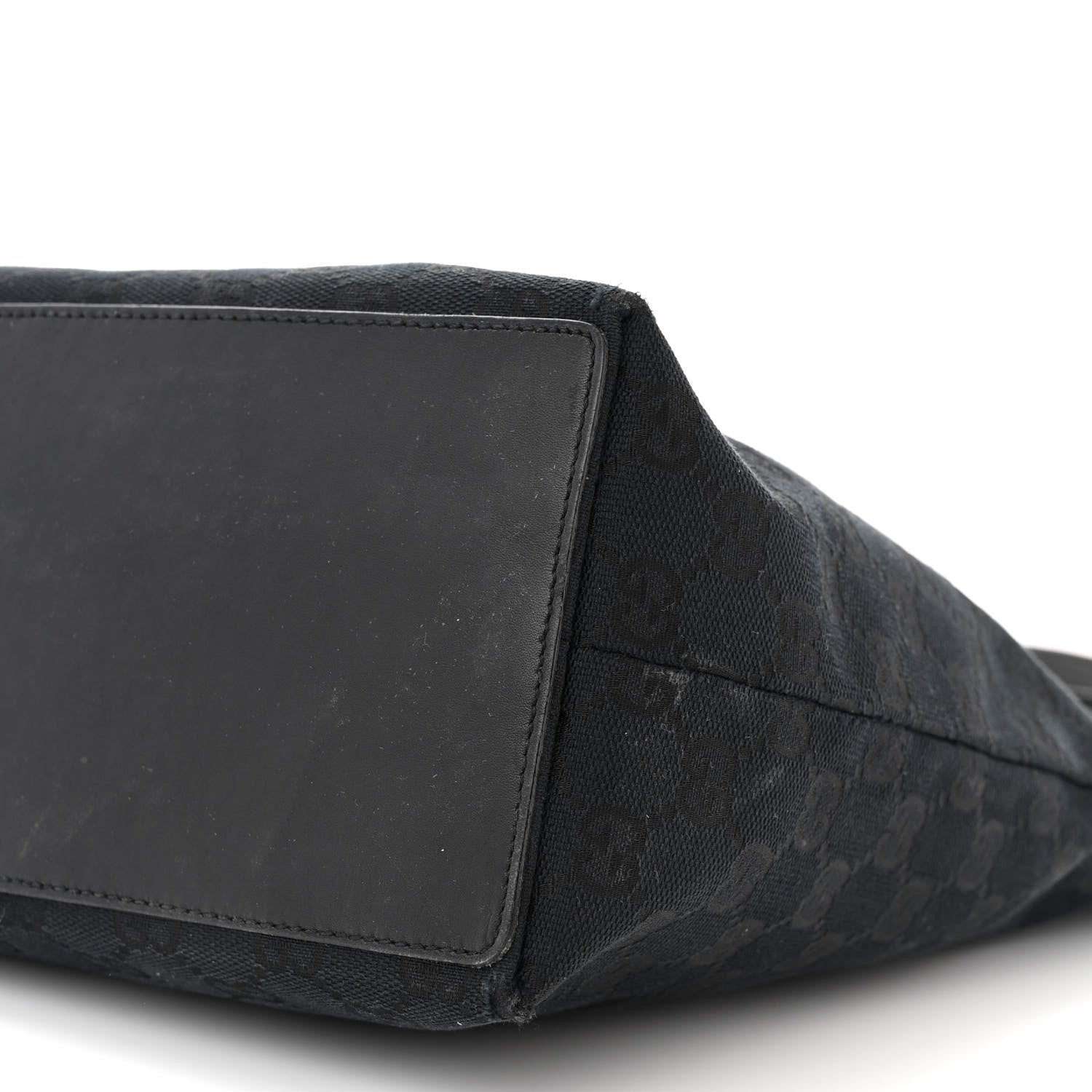 Gucci Monogram Bucket Tote Black 10 of 12