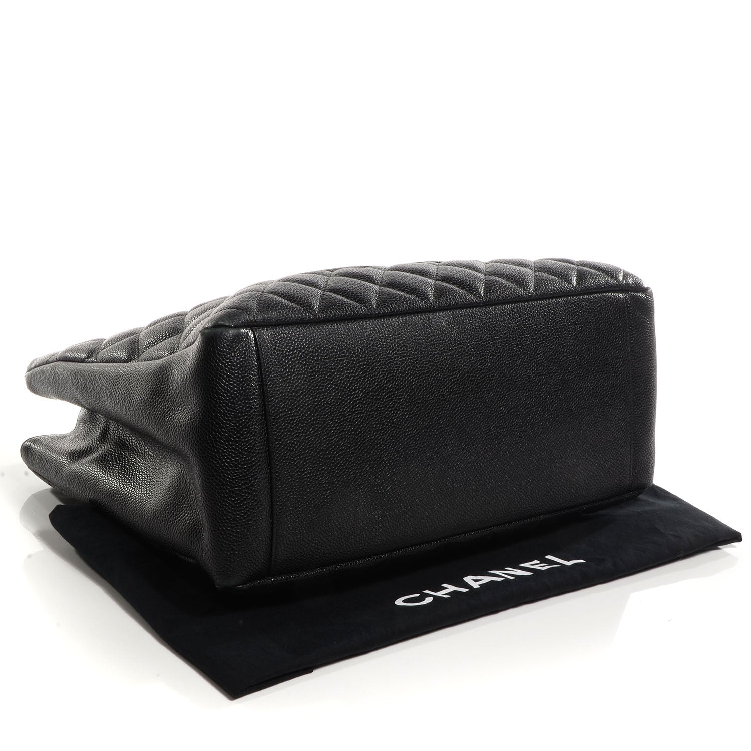 Chanel Caviar Grand Shopping Tote GST Black 4 of 7
