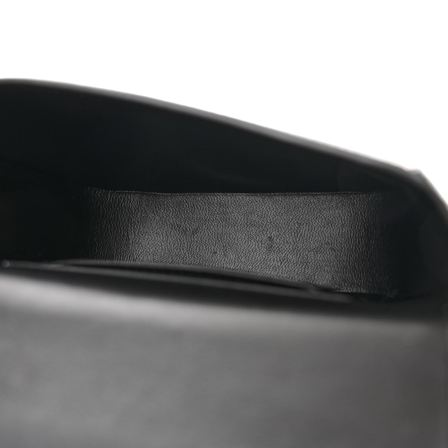 Small Classic Grain Calfskin Small Darley Satchel Black