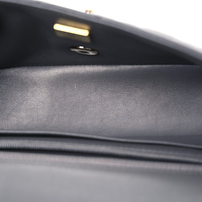 Chanel Lambskin Quilted Mini Rectangular Flap Dark Grey 5 of 20