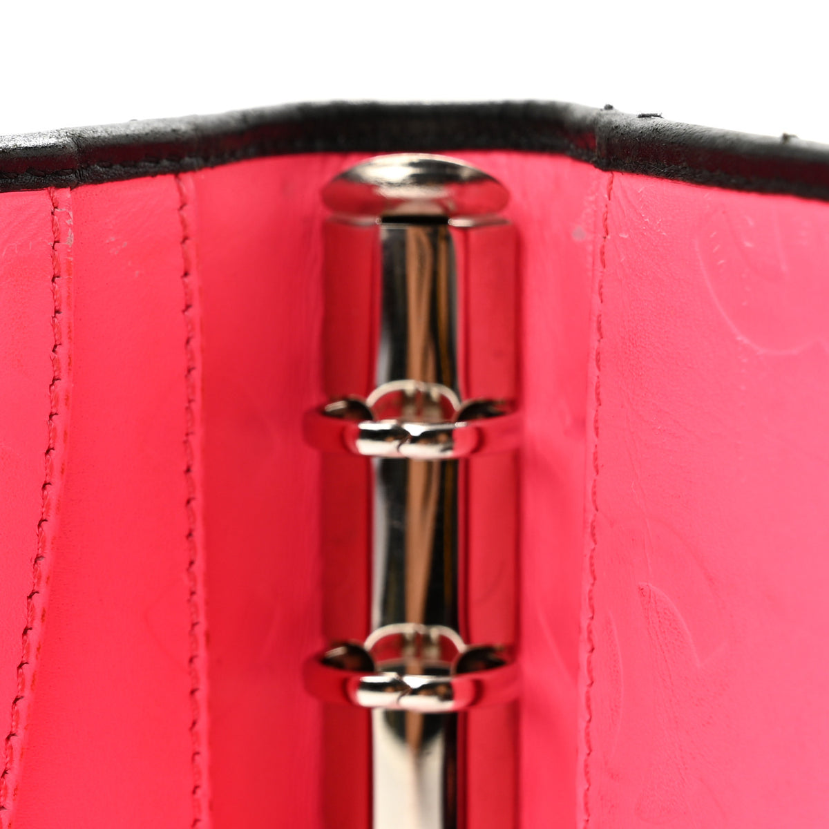 Calfskin Quilted Small Cambon Agenda Planner Black