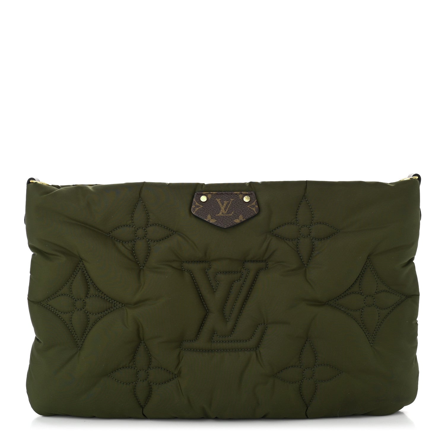 Louis Vuitton Econyl Monogram Pillow Maxi Multi Pochette Accessories Maxi Pochette Kaki 1 of 10