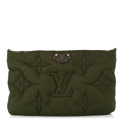 Louis Vuitton Econyl Monogram Pillow Maxi Multi Pochette Accessories Maxi Pochette Kaki 1 of 10