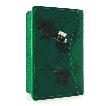 Louis Vuitton Monogram Sports Pocket Organizer Golf Green 3 of 7