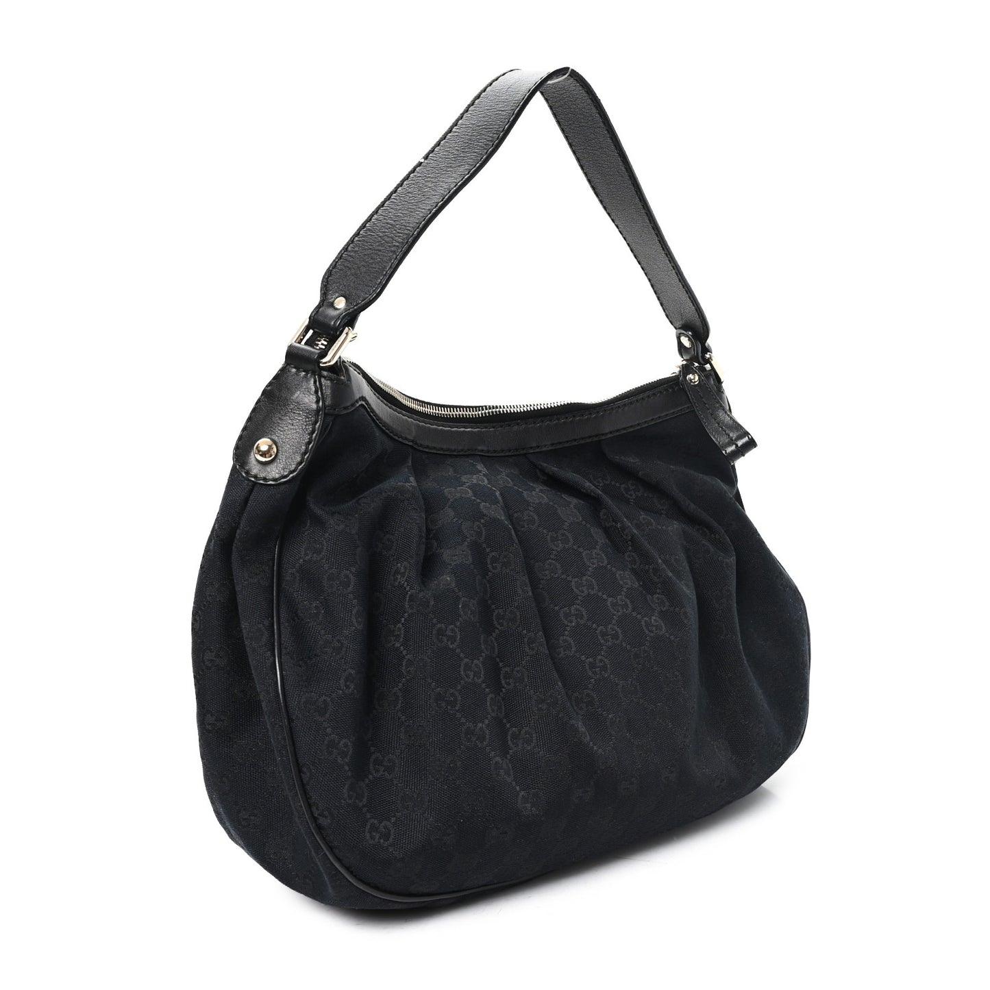Monogram Medium Sukey Hobo Black