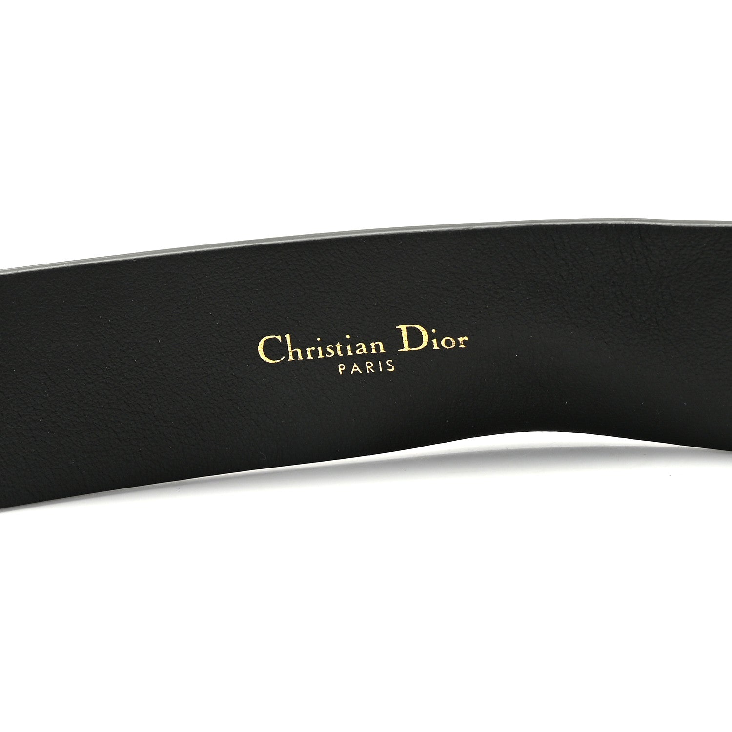 Christian Dior Calfskin CD Belt 85 Black 5 of 6