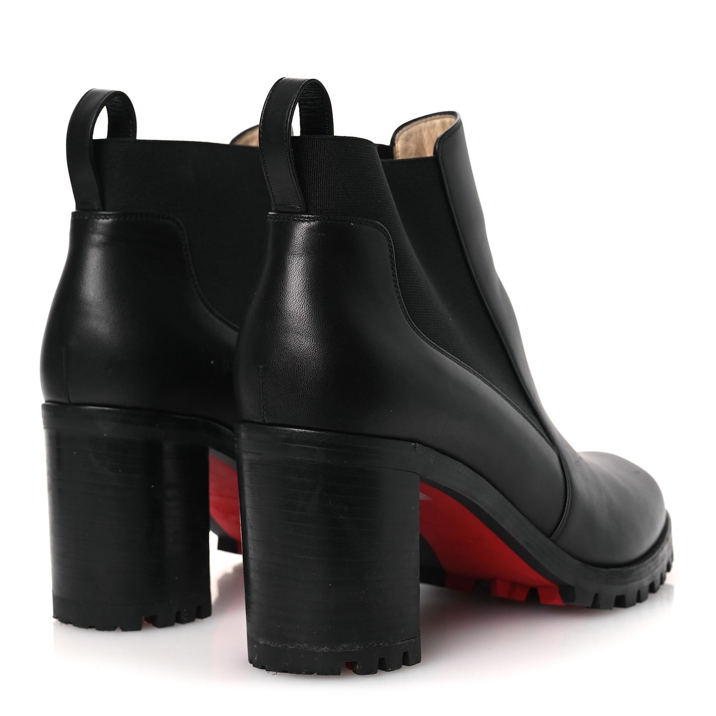 Calfskin Marchacroche 70 Chelsea Boots 40.5 Black