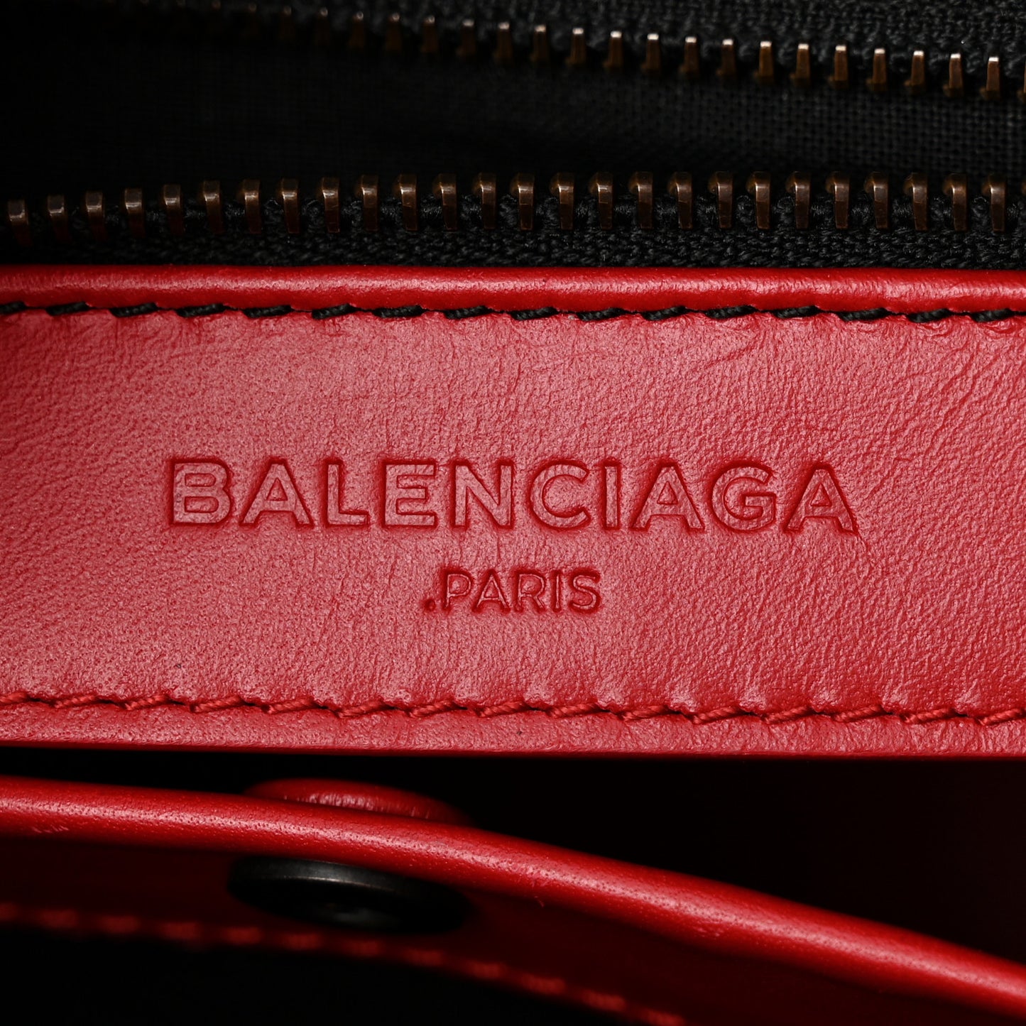 Calfskin Love Perforated Blackout Hardware S City Rouge Profond