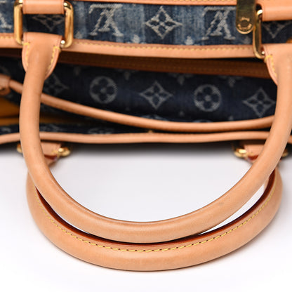 Louis Vuitton Denim Raye Cabas GM 7 of 12