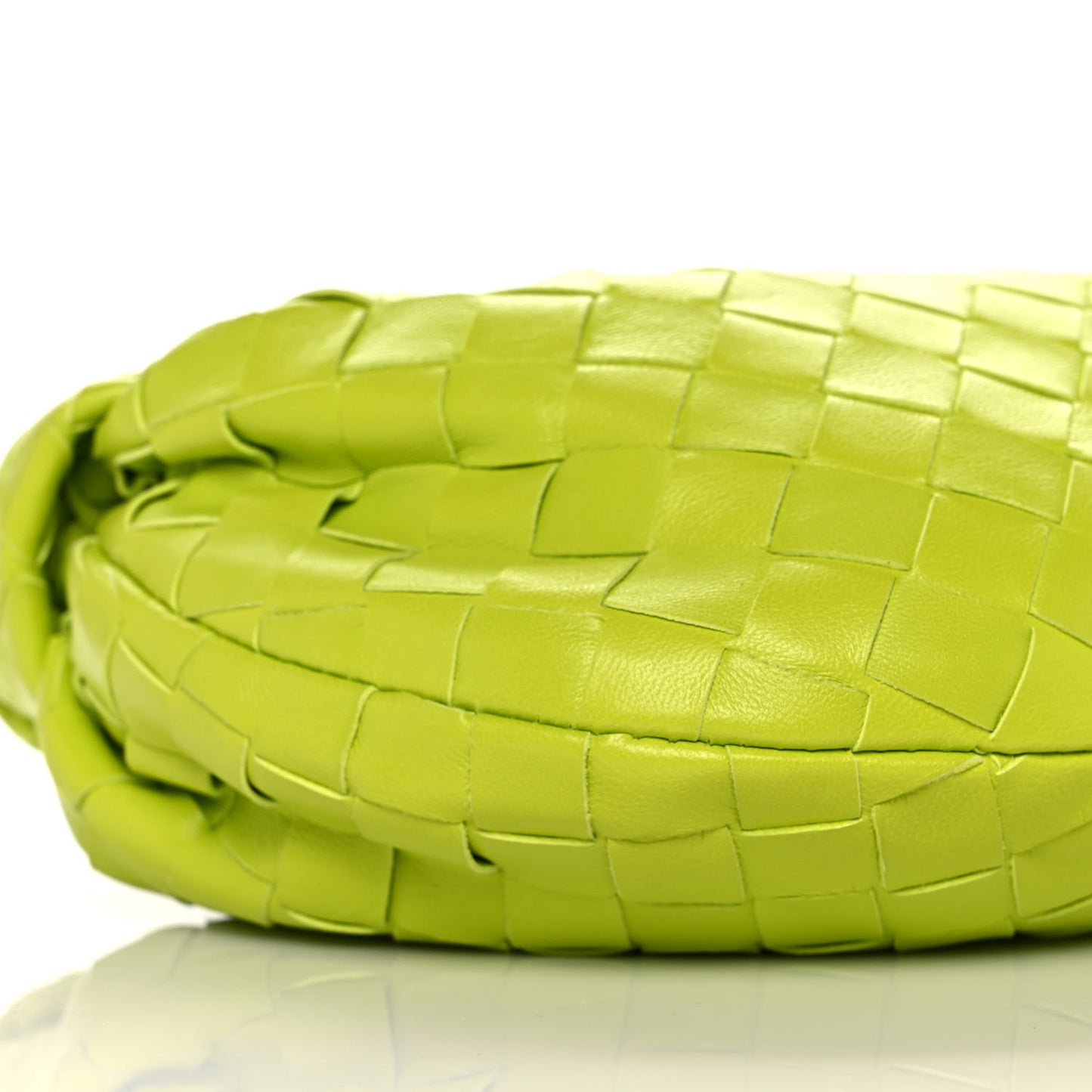 Nappa Intrecciato Mini Jodie Kiwi