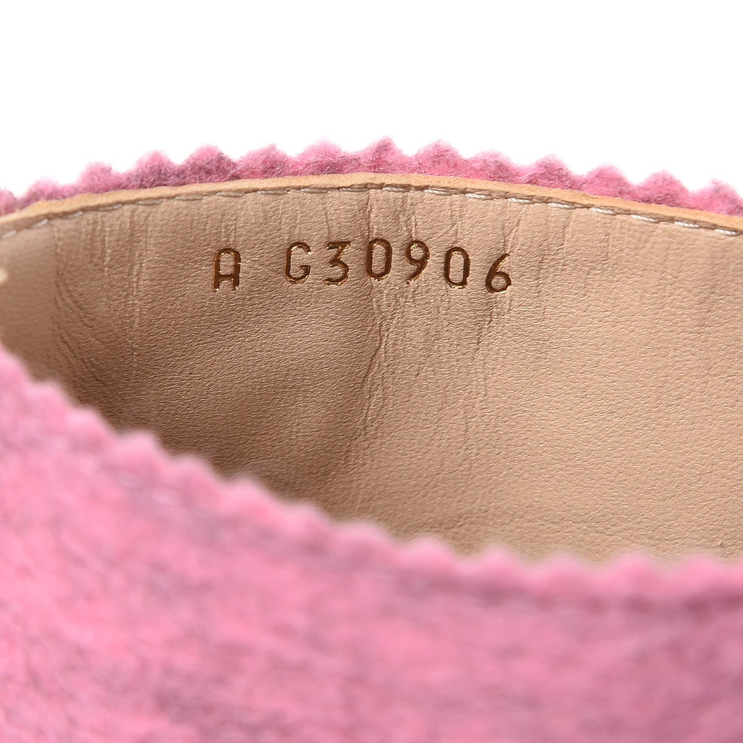 Chanel Chine Felt Short Boots 39 Pink 6 of 10