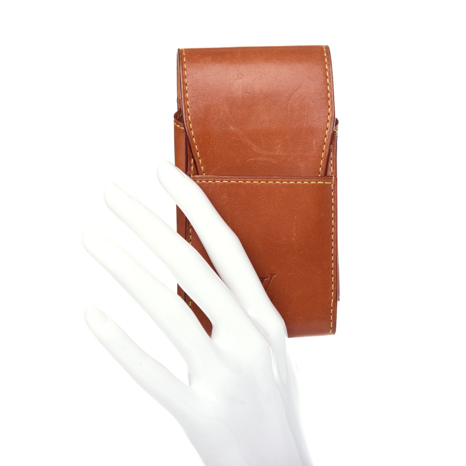 Louis Vuitton Nomade Etui Cigarette Case Caramel 2 of 7
