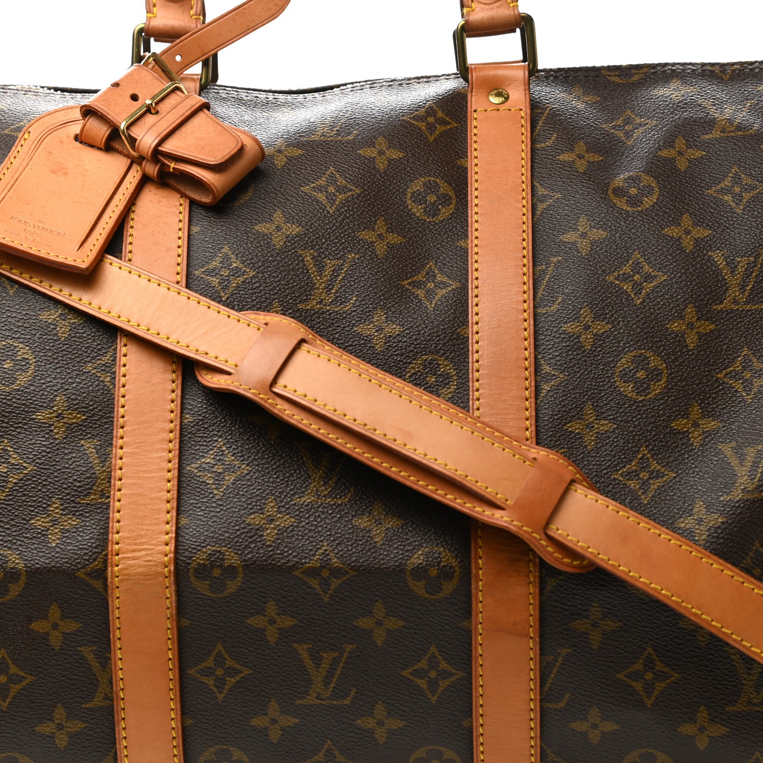 Louis Vuitton Monogram Keepall Bandouliere 55 8 of 15