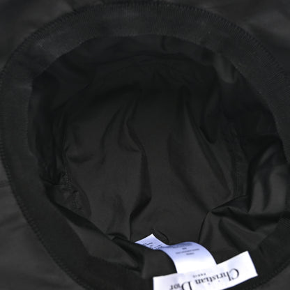 Christian Dior Nylon Cannage Bucket Hat 59 Black 6 of 8