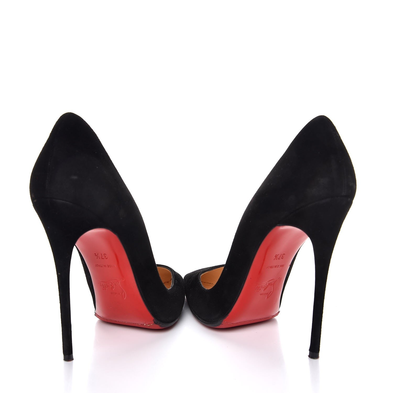 Christian Louboutin Suede So Kate 120 Pumps 37.5 Black 6 of 10
