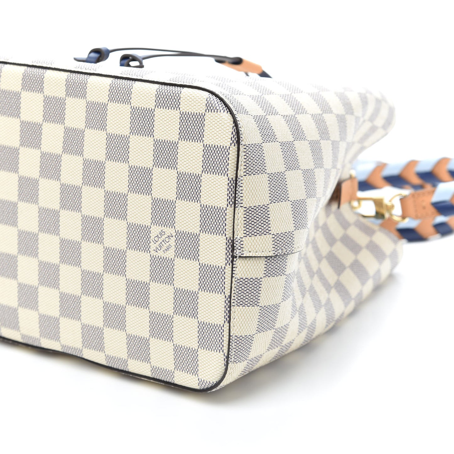 Damier Azur Braided Neonoe MM Blue