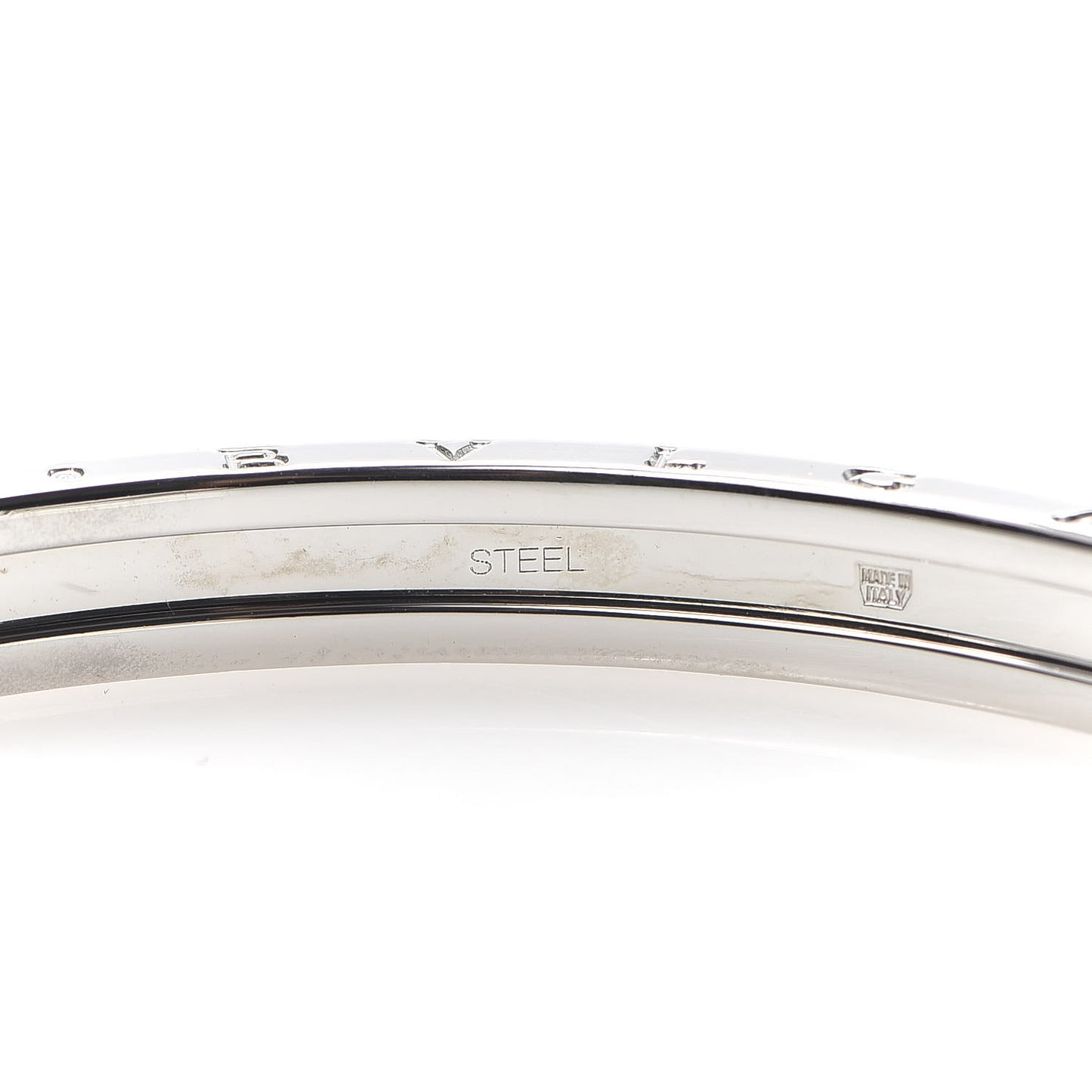 18K Rose Gold Stainless Steel B.Zero1 Cuff Bracelet SM