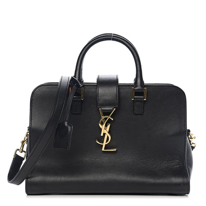 Saint Laurent Calfskin Monogram Baby Cabas Black 1 of 15