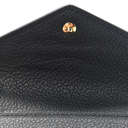 Louis Vuitton Empreinte Zoe Wallet Black 8 of 9