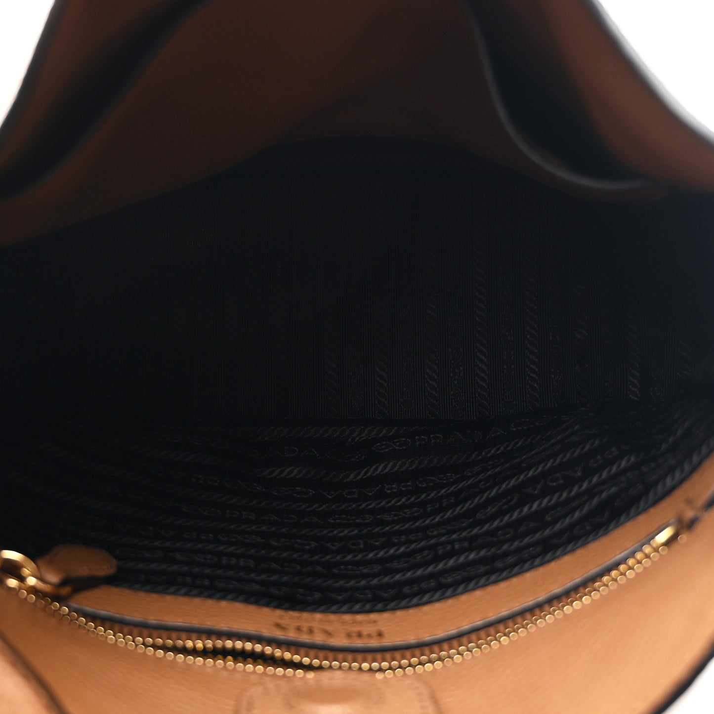 Vitello Daino Soft Hobo Messenger Bag Caramel