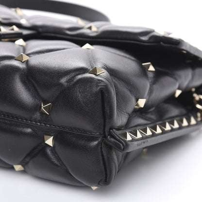 Valentino Garavani Nappa Candystud Crossbody Black 7 of 10