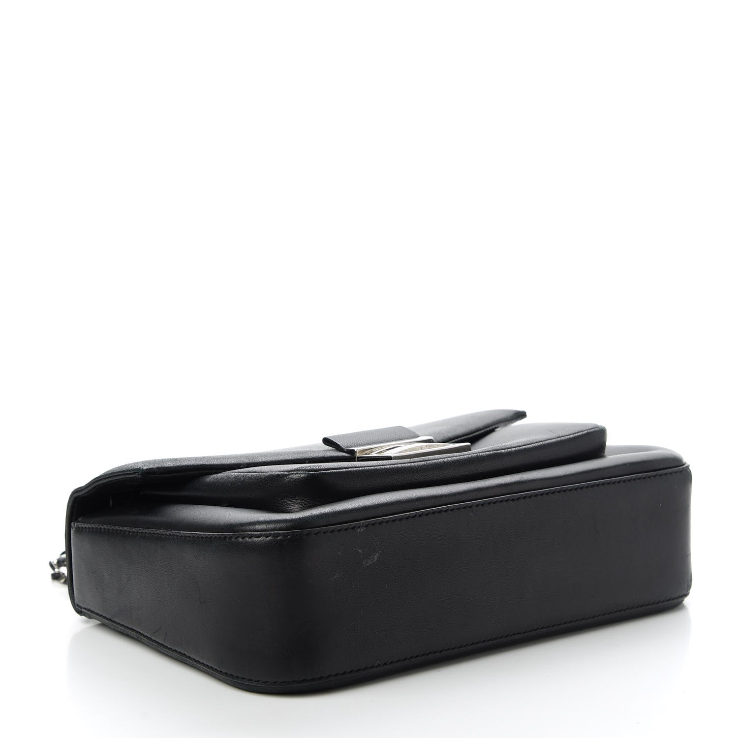 Fendi Nappa Be Baguette Crossbody Bag Black 4 of 10