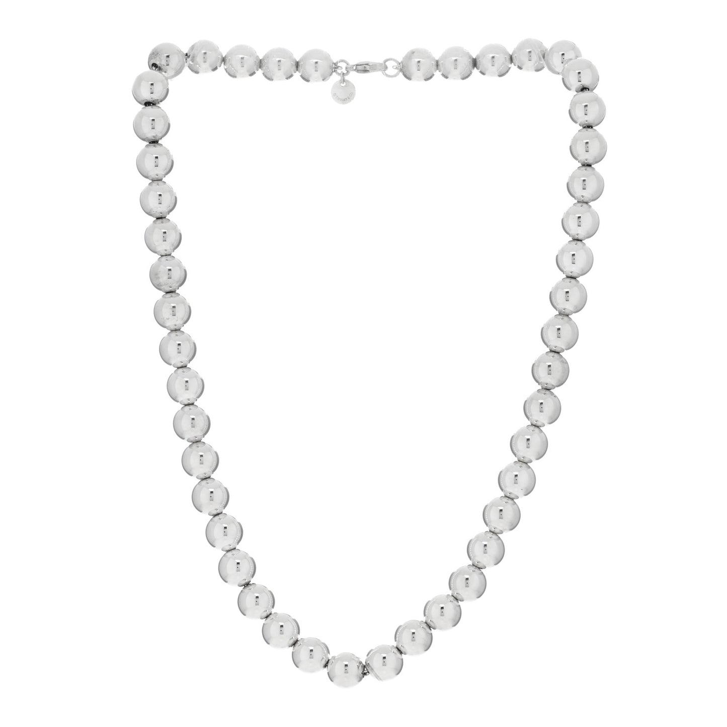 Sterling Silver 10mm Hardwear Ball Necklace
