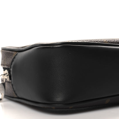 Louis Vuitton Monogram Macassar Kasai Clutch Black 8 of 11